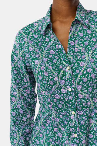 Roller Rabbit Olive Suzie Floral Ribbon Darla Dress