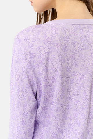 Roller Rabbit Ashley Monkey Floral Ashley Top