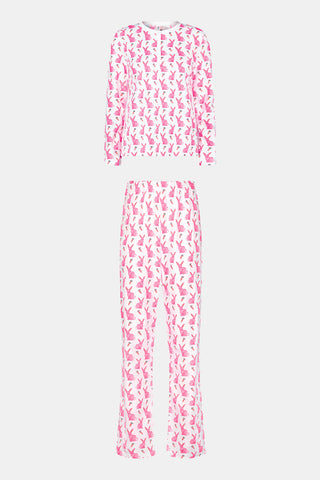 Roller Rabbit Pink Romy Rabbit Pajamas