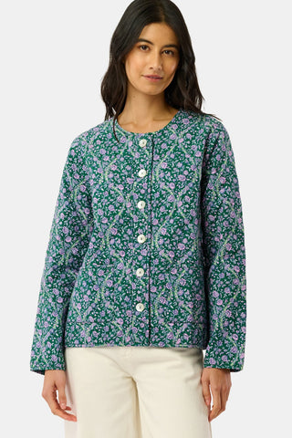 Roller Rabbit Olive Suzie Floral Ribbon Sadie Jacket