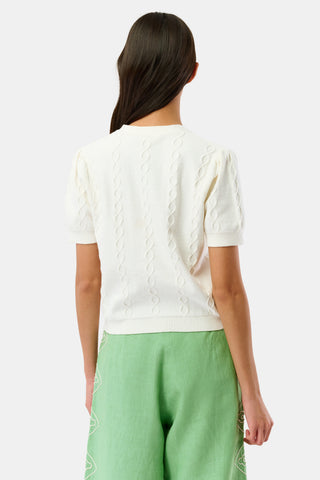 Roller Rabbit White Maureen Cardigan