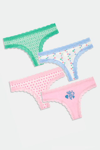 Icons Thong 4 Pack