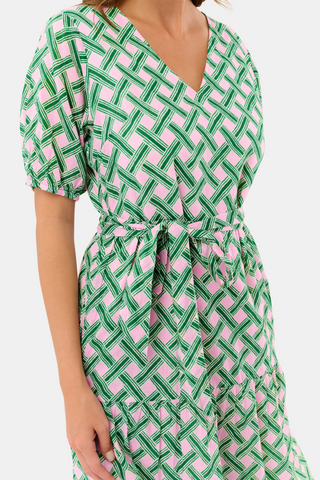 Roller Rabbit Pink Liana Brigitta Dress