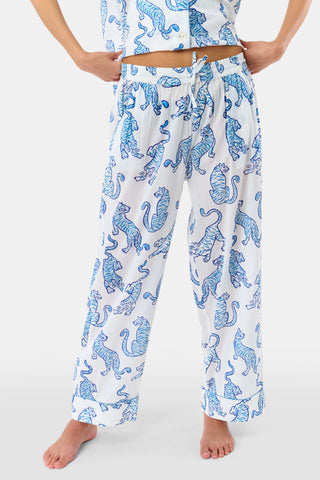 Roller Rabbit Blue Wild Tigers Liza Set