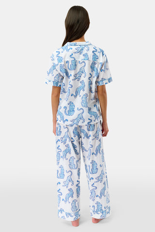 Roller Rabbit Blue Wild Tigers Liza Set