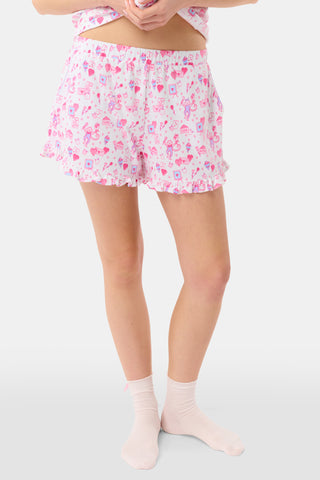 Roller Rabbit Pink Love Letters Wyatt Polo Pajamas