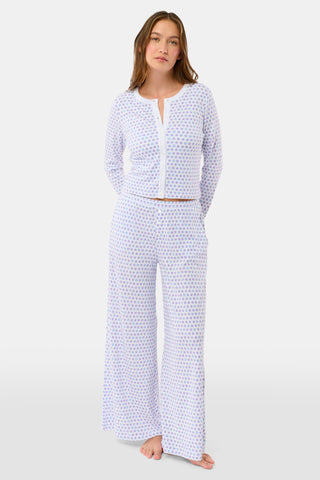 Roller Rabbit Lavender Pop Stars Nessa Cardigan