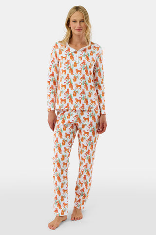 Roller Rabbit Orange Teddy Tiger Pajamas