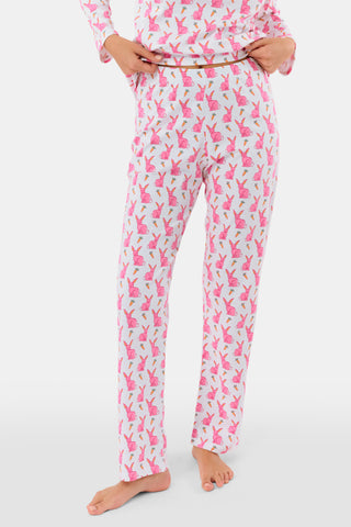 Roller Rabbit Pink Romy Rabbit Pajamas