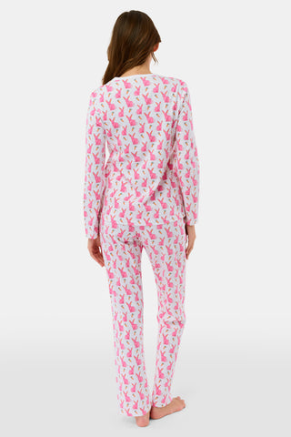 Roller Rabbit Pink Romy Rabbit Pajamas