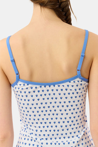 Roller Rabbit Blue Hearts Clarkson Cami