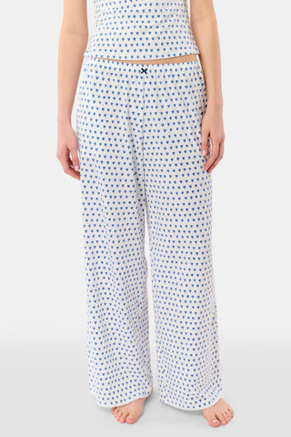 Roller Rabbit Blue Hearts Monroe Pant