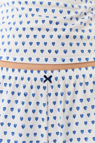 Roller Rabbit Blue Hearts Monroe Pant