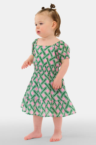 Roller Rabbit Pink Kids Liana Arna Dress