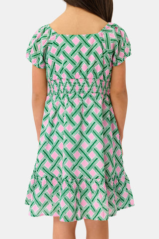 Roller Rabbit Pink Kids Liana Arna Dress