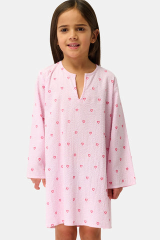 Roller Rabbit Pink Kids Mini Hearts Kurta