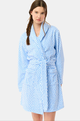 Roller Rabbit Blue Lovely Stripe Max Robe