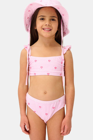 Roller Rabbit Pink Kids Mini Hearts Rory Swimsuit