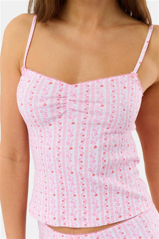 Hearts Vine Greene Cami view 2