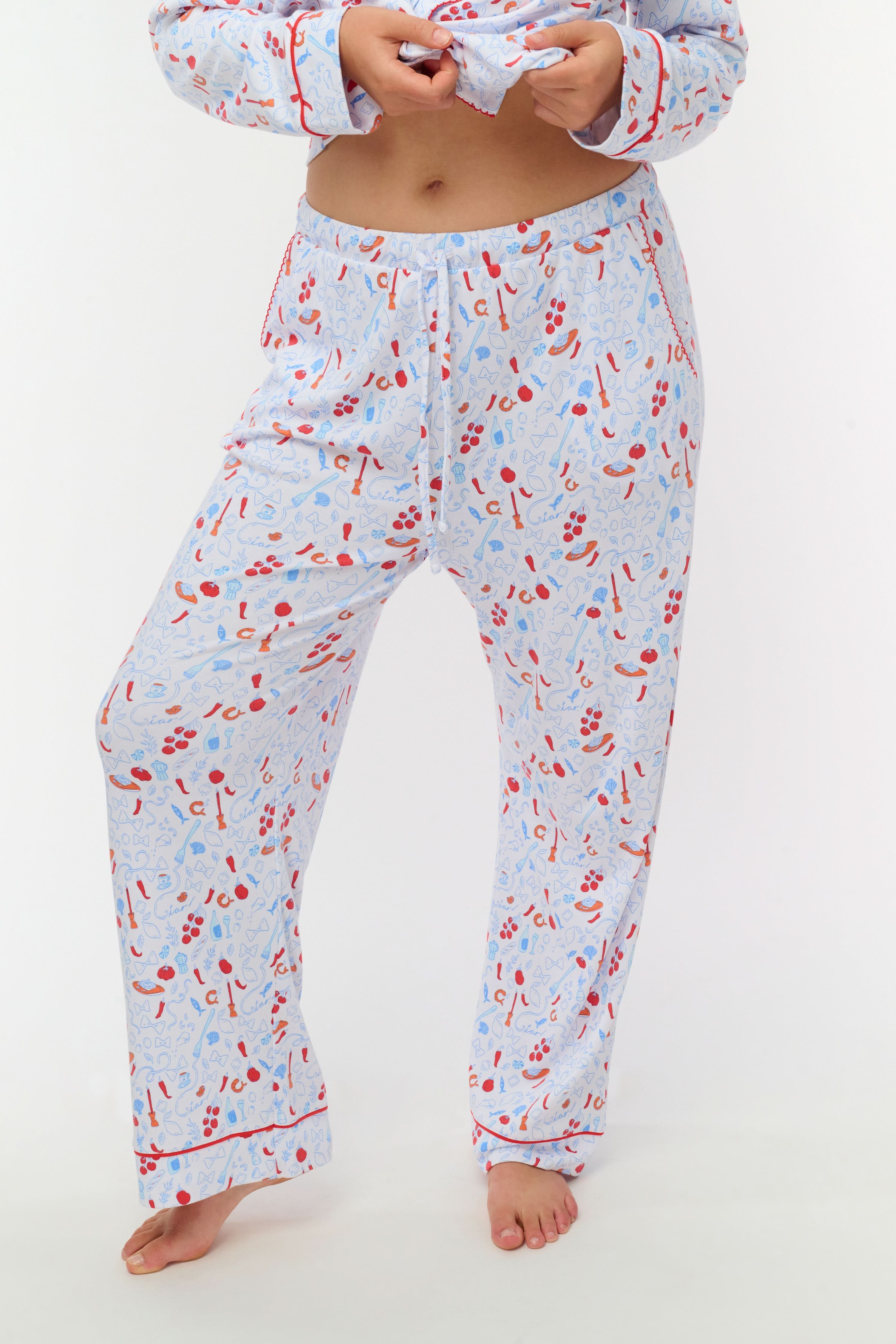 Amalfi Fresco Lindy Lounge Set | Lilly Sisto for Roller Rabbit