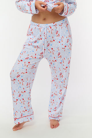 Roller Rabbit Blue Amalfi Fresco Lindy Lounge Set