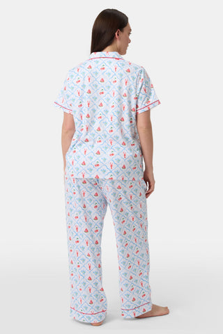 Roller Rabbit Blue 4th of Jemina Fiora Pajamas