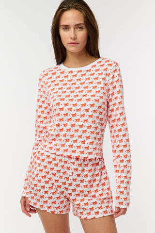 Roller Rabbit Orange Lucky Stars Brooklyn Boxer