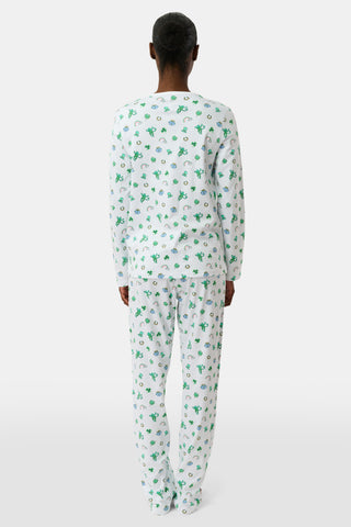 Roller Rabbit Green Luck O' The Monkey Pajamas