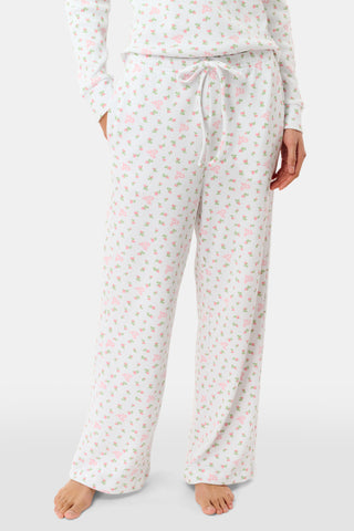 Roller Rabbit Pink Mini Monkey Blossom Julienne Pant