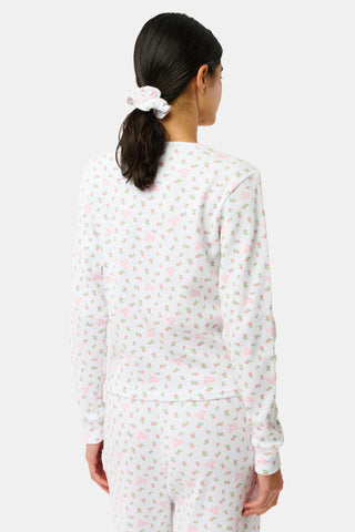 Roller Rabbit Pink Mini Monkey Blossom Rosemary Top