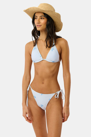 Roller Rabbit Blue Mini Monkey Serena Bikini Top