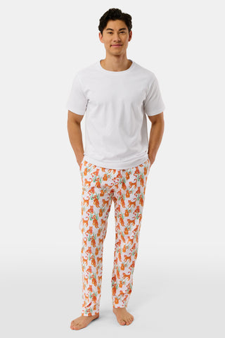 Roller Rabbit Orange Mens Teddy The Tiger Simon Pant