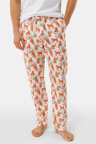 Roller Rabbit Orange Mens Teddy The Tiger Simon Pant