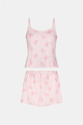 Roller Rabbit Blush Cupid's Kiss Cami Boxer Set