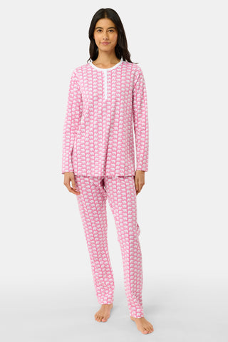 Roller Rabbit Pink Hathi Pajamas