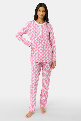 Roller Rabbit Pink Hathi Pajamas