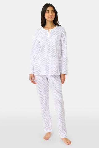 Roller Rabbit Lavender Hearts Pajamas