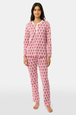 Roller Rabbit Pink Monkey Pajamas