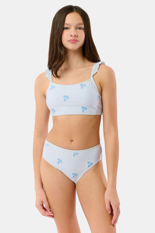 Roller Rabbit Blue Kids Mini Monkey Rory Swimsuit