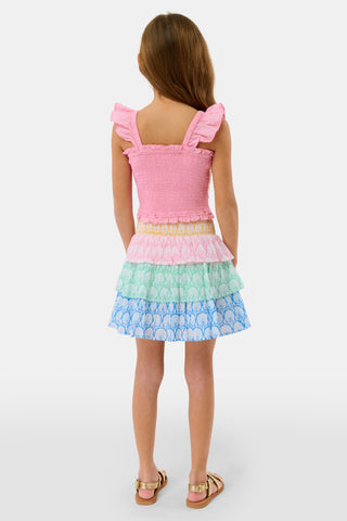 Roller Rabbit Multi Kids Fan Geo Sami Skirt