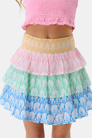 Roller Rabbit Multi Kids Fan Geo Sami Skirt