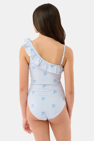 Roller Rabbit Blue Kids Mini Monkey Tula One Piece