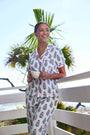 Roller Rabbit Wild Rose Fiora Pajamas Pink