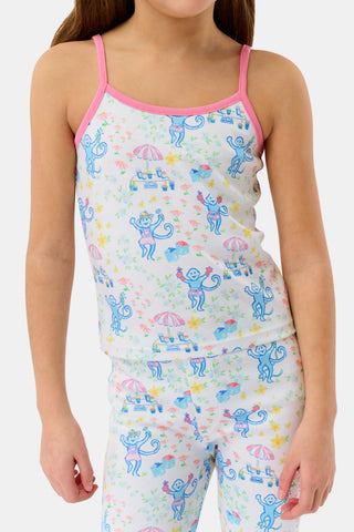 Roller Rabbit Green Kids May Flowers Noa Set