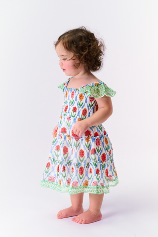 Kids Infinity Floral Ceri Dress view 2