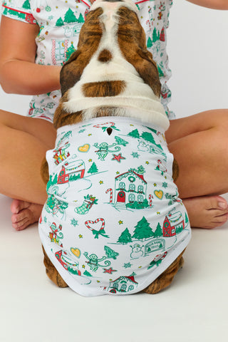Snow Village Dog Pajamas