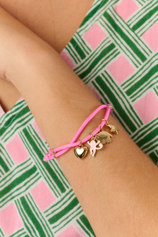 Icon Party Rope Charm Bracelet