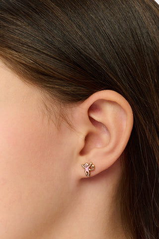 Roller Rabbit Pink/Green ICON PARTY EARRING PACK