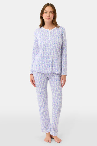Roller Rabbit Lavender Monkey Pajamas