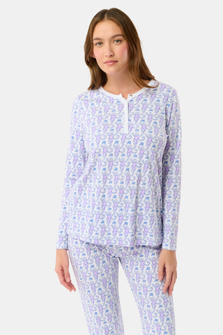 Roller Rabbit Lavender Monkey Pajamas
